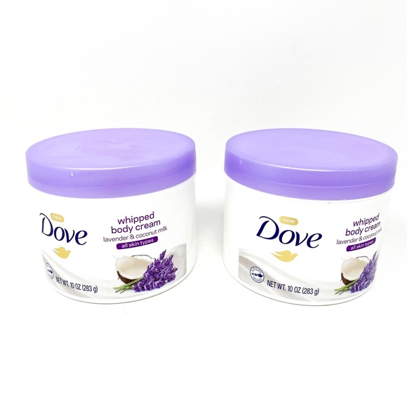 dove body cream lavender & coconut milk